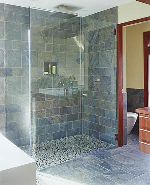 Slate Bathroom Floor Tile Ideas