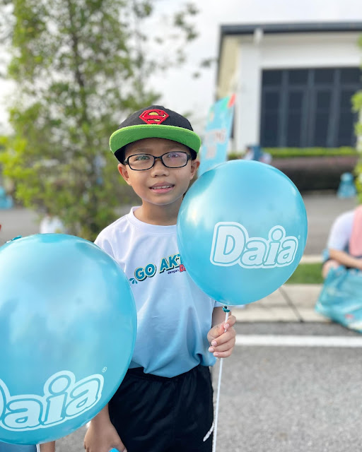 Fun Run 3KM Go Aktif dengan Daia bersama Lisa Surihani