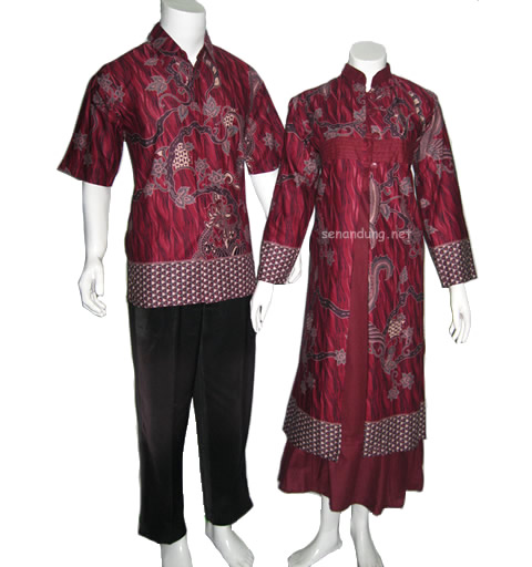 Baju Batik Sarimbit Couple Modern Terbaru Online - Toko 