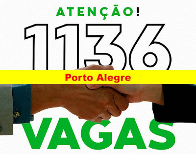 Sine Municipal anuncia 1136 vagas em Porto Alegre