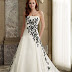 Black And White Wedding Dress Ideas
