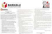 Kabar Gembira, Pendaftaran Panwaslu Desa Resmi Dibuka Panwaslu Uluere.