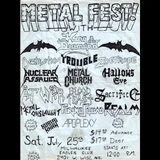 Milwaukee metalfest (1987)
