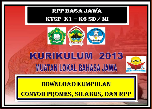 DOWNLOAD RPP B. Jawa KTSP Kelas 5 SD/MI Tahun 2020/2021 Gratis!