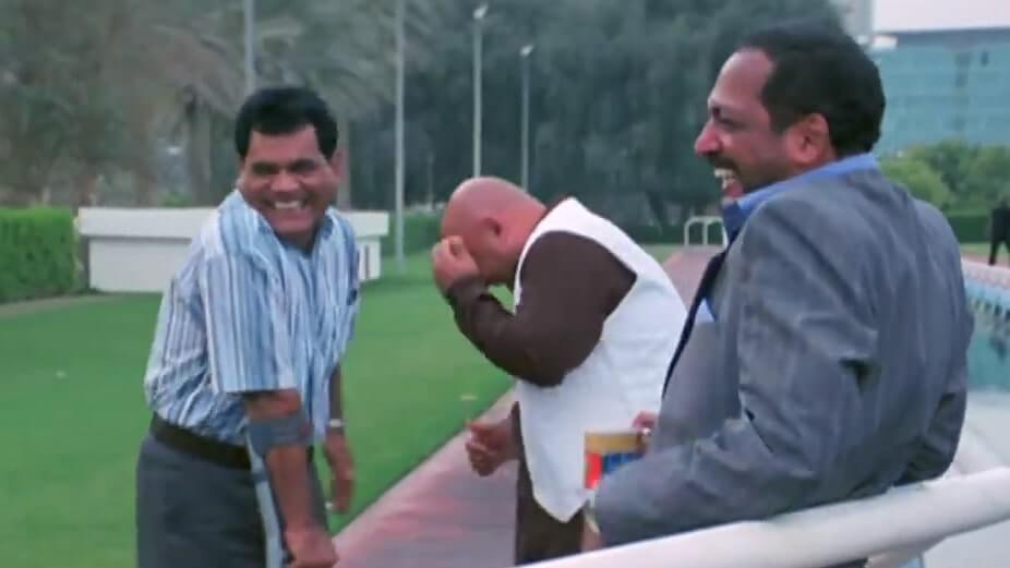 Uday Shetty and Ballu laughing Meme Template