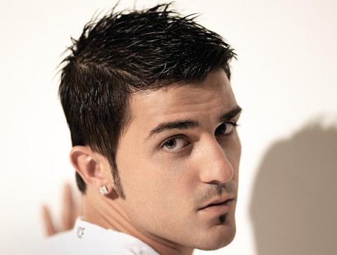 david villa hairstyle. david villa hairstyle