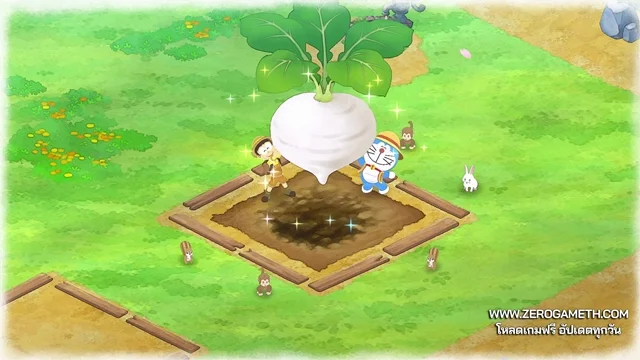 โหลดเกมใหม่ DORAEMON STORY OF SEASONS Friends of the Great Kingdom ภาษาไทย