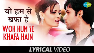 Woh Humse Khafa Hain Lyrics English Translation