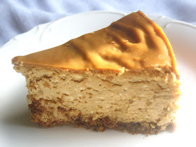 Sliced Peanut Butter Cheesecake