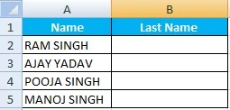 How to use Excel Text to Columns Option use in Hindi