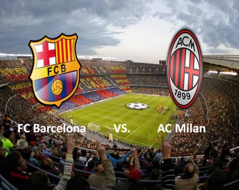   Watch Live FCB Barcelona vs AC Milan Stream Online Free TV channel  barcelona football tv online