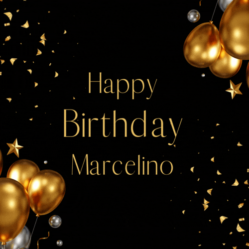 Happy Birthday Marcelino (Animated gif)