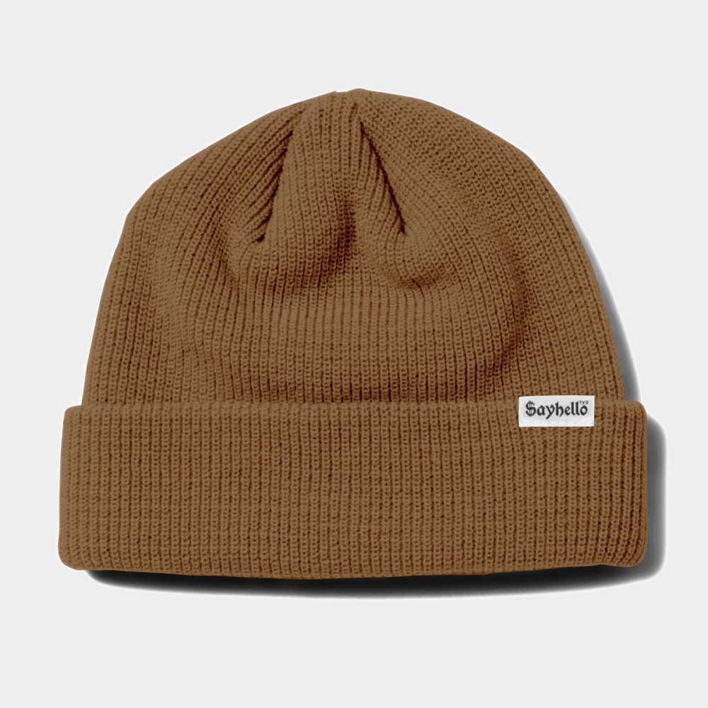 SAYHELLO TOKYO TRUMPS Cash Logo Knit Cap 19AW