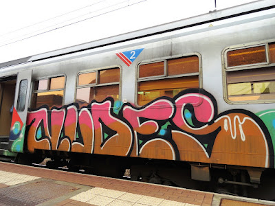 Graffiti on the Train