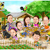 18+ Caricature Family Of 8 Pictures