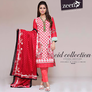 Zeen stitched-unstitched eid collection 2016