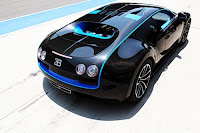 Bugatti Veyron Super Sport edition merveilleux 2011 rear side view