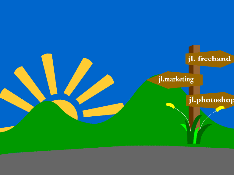 contoh animasi  matahari  dengan macromedia flash 