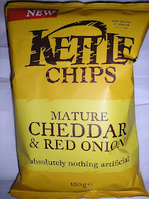Kettle Chips- Mature Cheddar and Red Onion