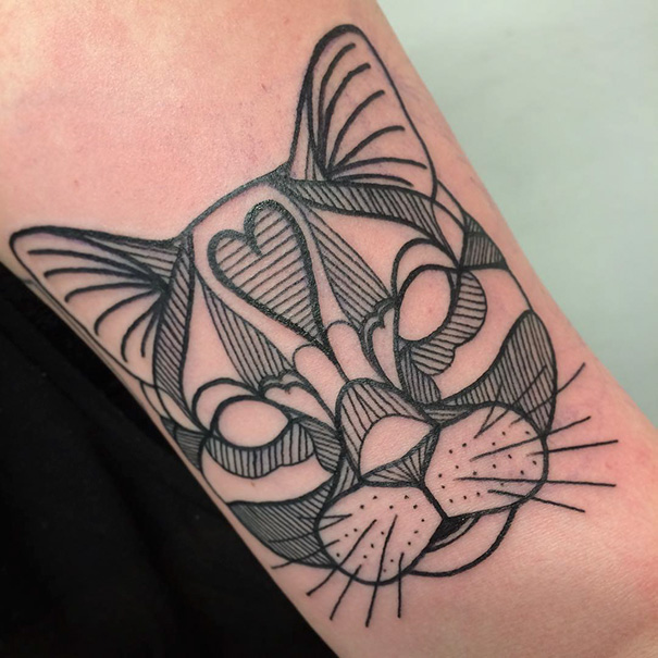 30 tatuagens de gatos que são simplesmente incríveis!