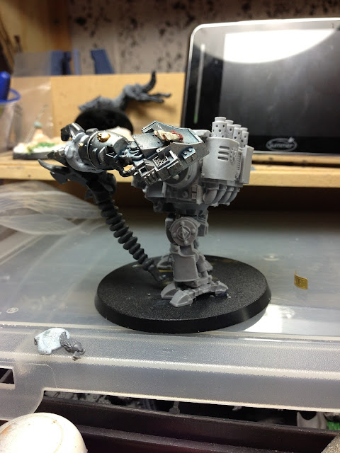 forge world space wolf dreadnought conversion