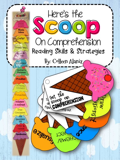 https://www.teacherspayteachers.com/Product/Ice-Cream-Scoop-Comprehension-Strategies-224238