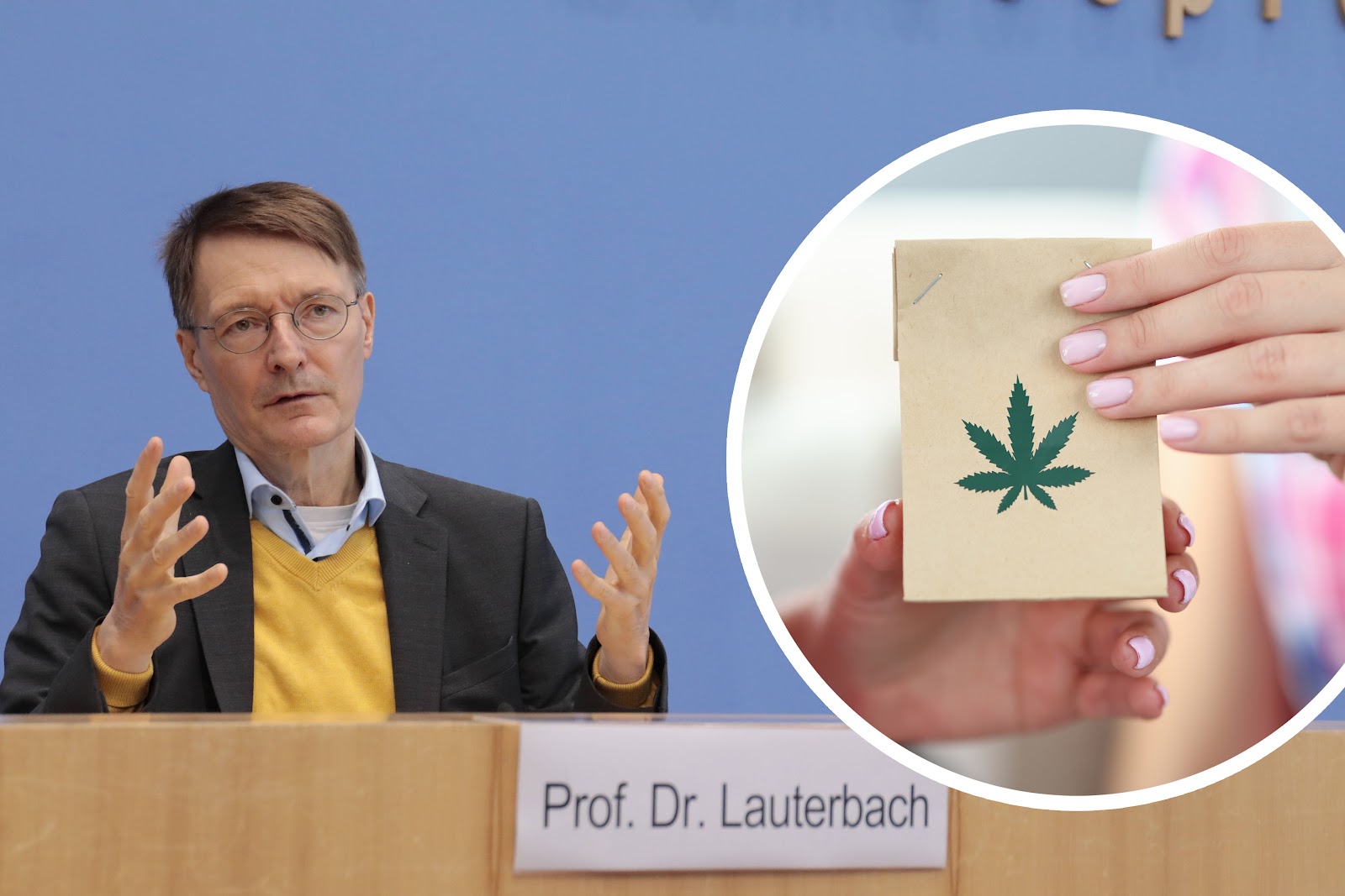 Gut gelaunt für Legalisierung