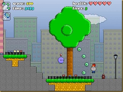 PURPLE ゲーム画面