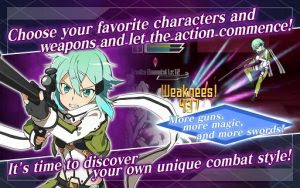 SWORD ART ONLINE Memory Defrag MOD APK v1.7.2 (High Damage/God Mode) Terbaru