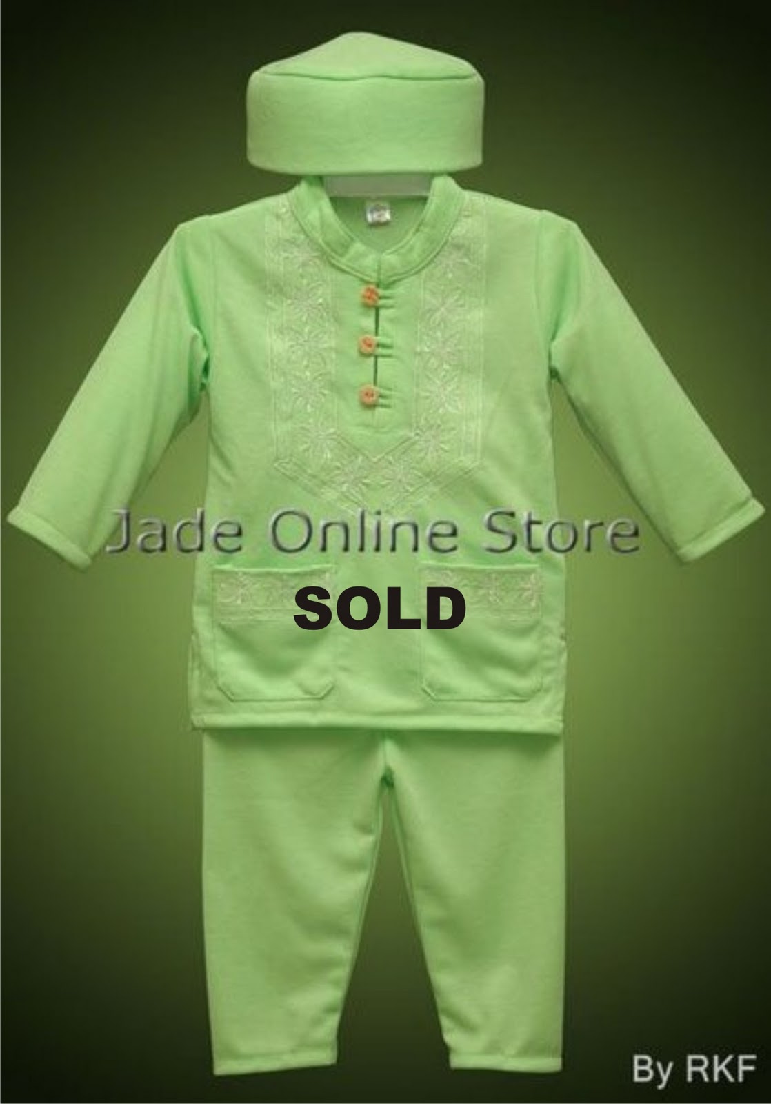 Precious Jade Baju Muslim Bayi Anak Merk Sianny Bahan 