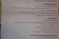ورقة امتحان التربية الاسلامية  للصف الثالث الاعدادى الترم الثاني 2017 محافظة الاسكندرية