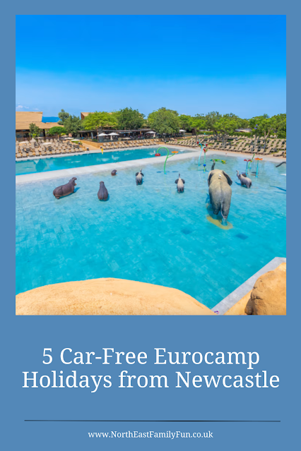 5 Car-Free Eurocamp Holidays from Newcastle