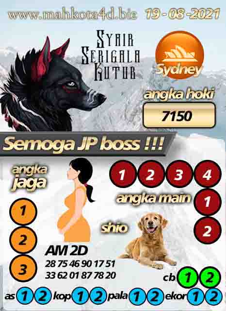 Syair Prediksi Togel Sydney - SDY Kamis, 19 - Agustus - 2021
