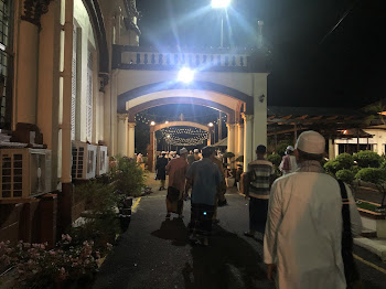 Tarawih di musim PKP di Kelantan.