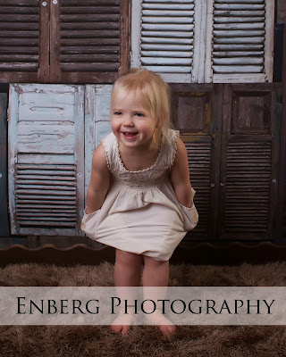 Little girl in white dress