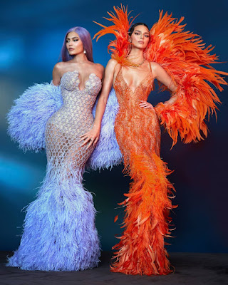 Kendall and Kylie Jenner at the 2019 #MetGala