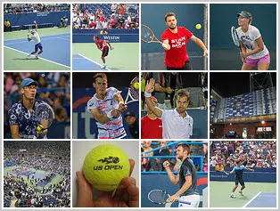 US Open - Top Stars and Players Mosaic