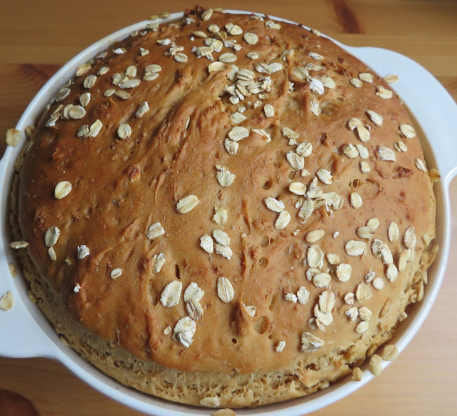 Oatmeal Casserole Bread