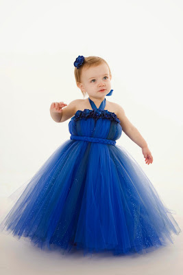 royal blue gowns for kids