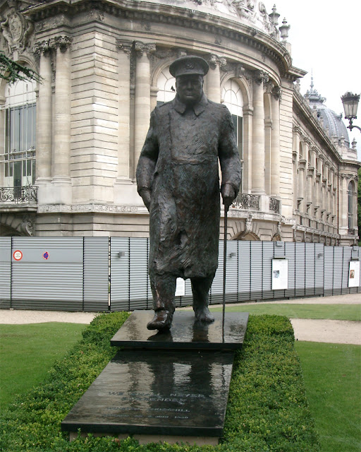 Winston Churchill by Jean Cardot, Petit Palais, Paris