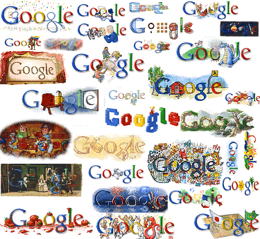 google.caq. google o logo Letters in