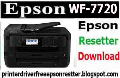 Epson Workforce WF-7720 Resetter Adjustment Program Download