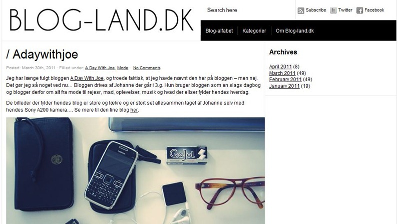 Blog-land.dk