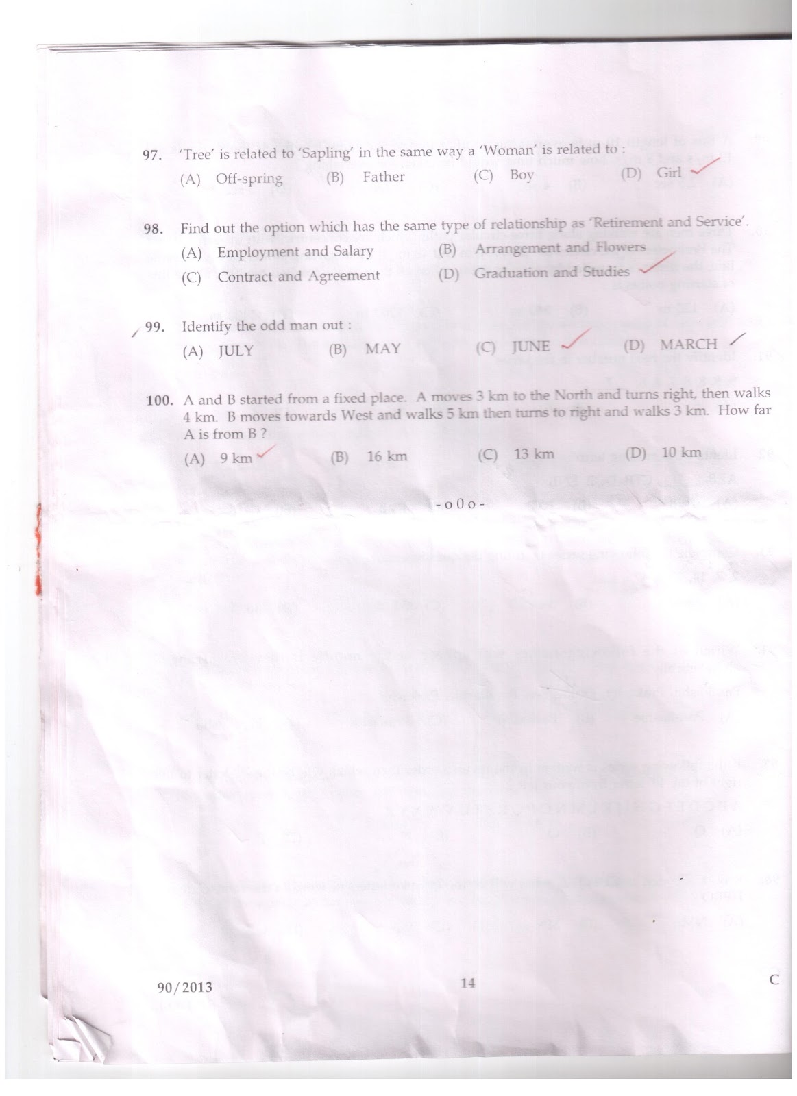 paper junior question assistant for and Solved Kerala answers questions PSC