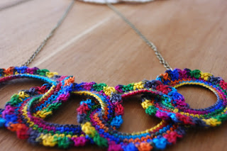 crochet necklace