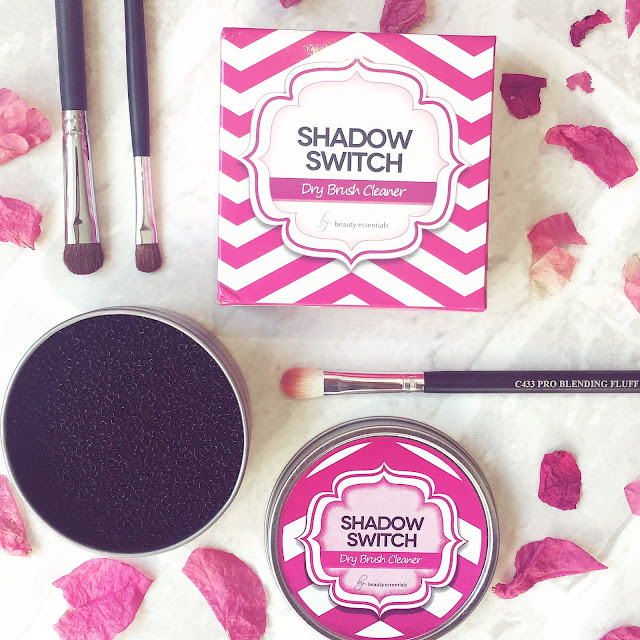Shadow Switch Dry Brush Cleaner from Beauty Essentials on LoveLaughsLipstick blog