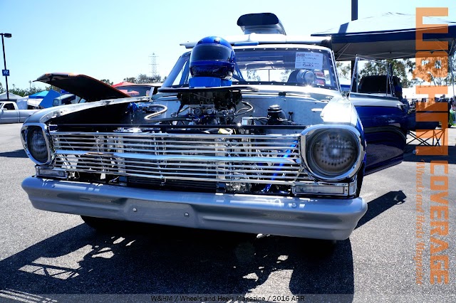 David Washington's Uniquely Built 1962 Chevy II Nova in Relaxing in SoCal 2016 