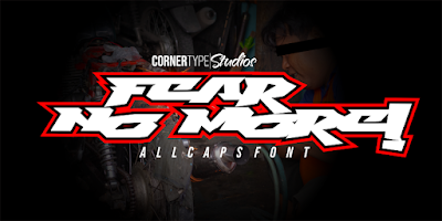 FEAR NO MORE FREE FONT STYLE