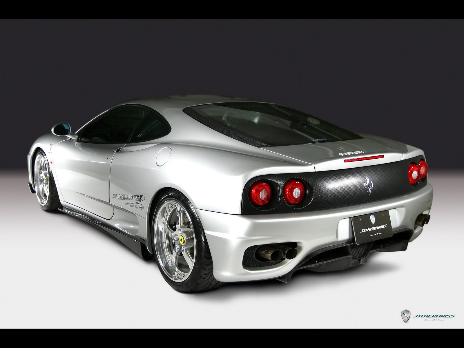 JNH Ferrari 360 Modena Back Silver