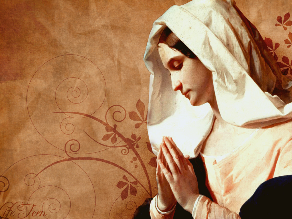 Virgin Mary Wallpaper - Wallpaper Bunda Maria